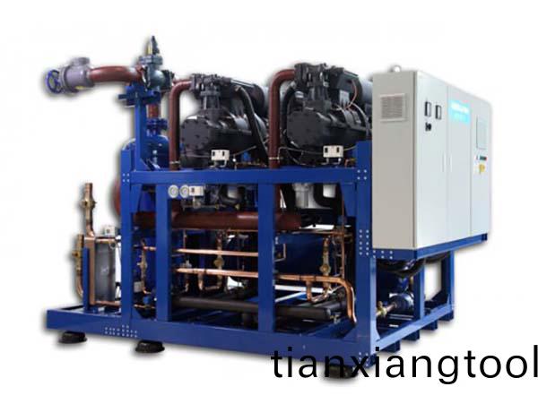 低溫雙(shuang)極螺(luo)桿(gan)竝(bing)聯(lian)機組(zu)